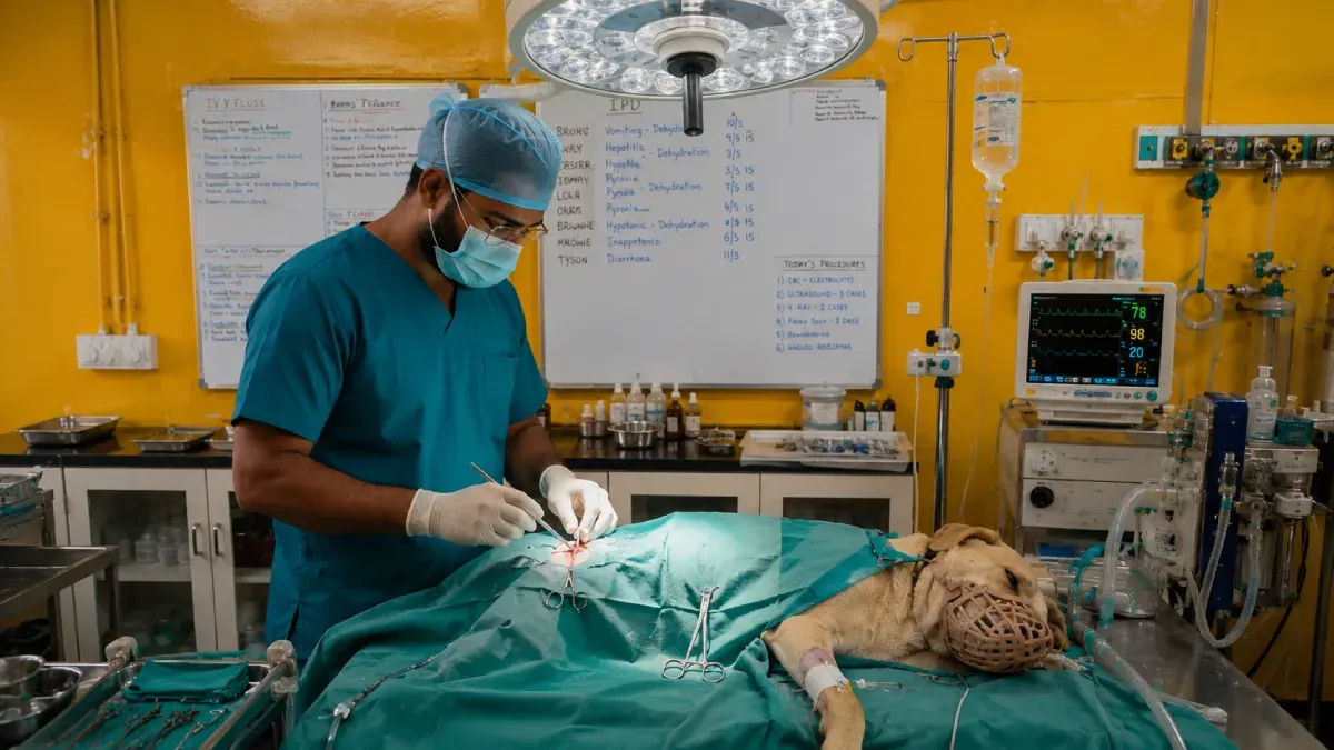 State-of-the-art medical and intensive care equipment at the VOSD Referral Hospital.